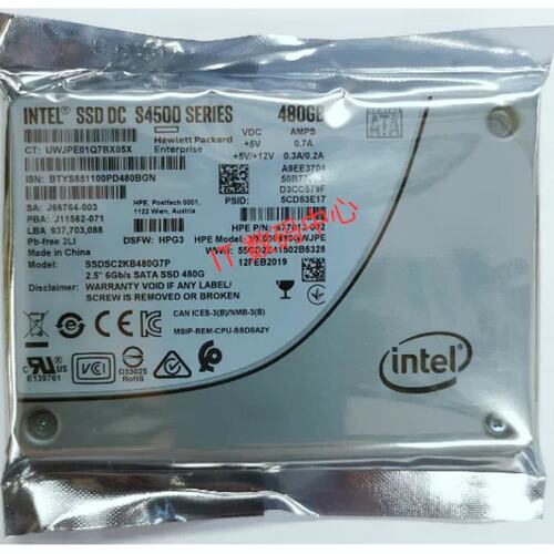 / S4500 480G SSDSC2KB480G701 SATA3企业级固态SSD议价
