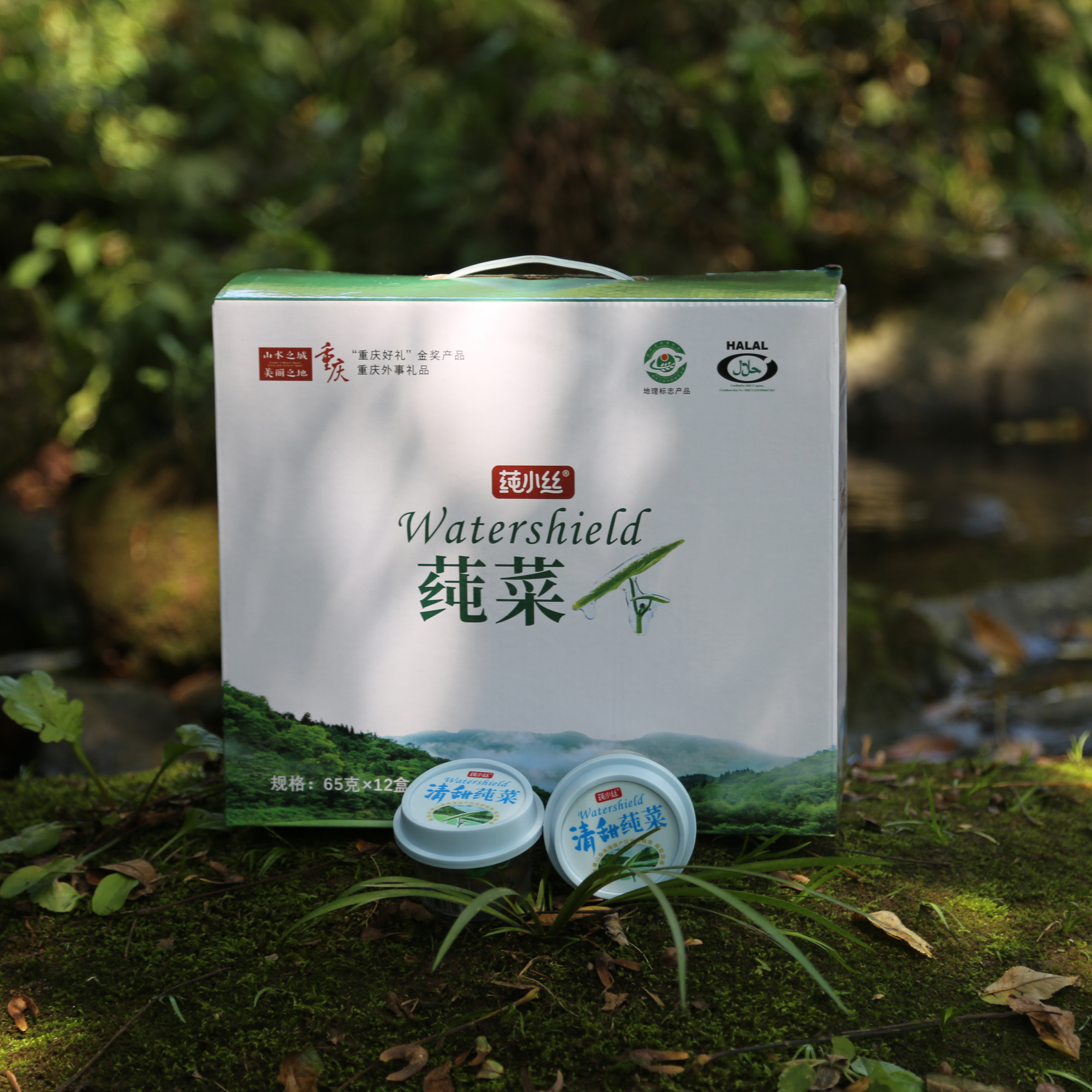 莼小丝莼菜零食高品质礼品礼盒65g*12小盒