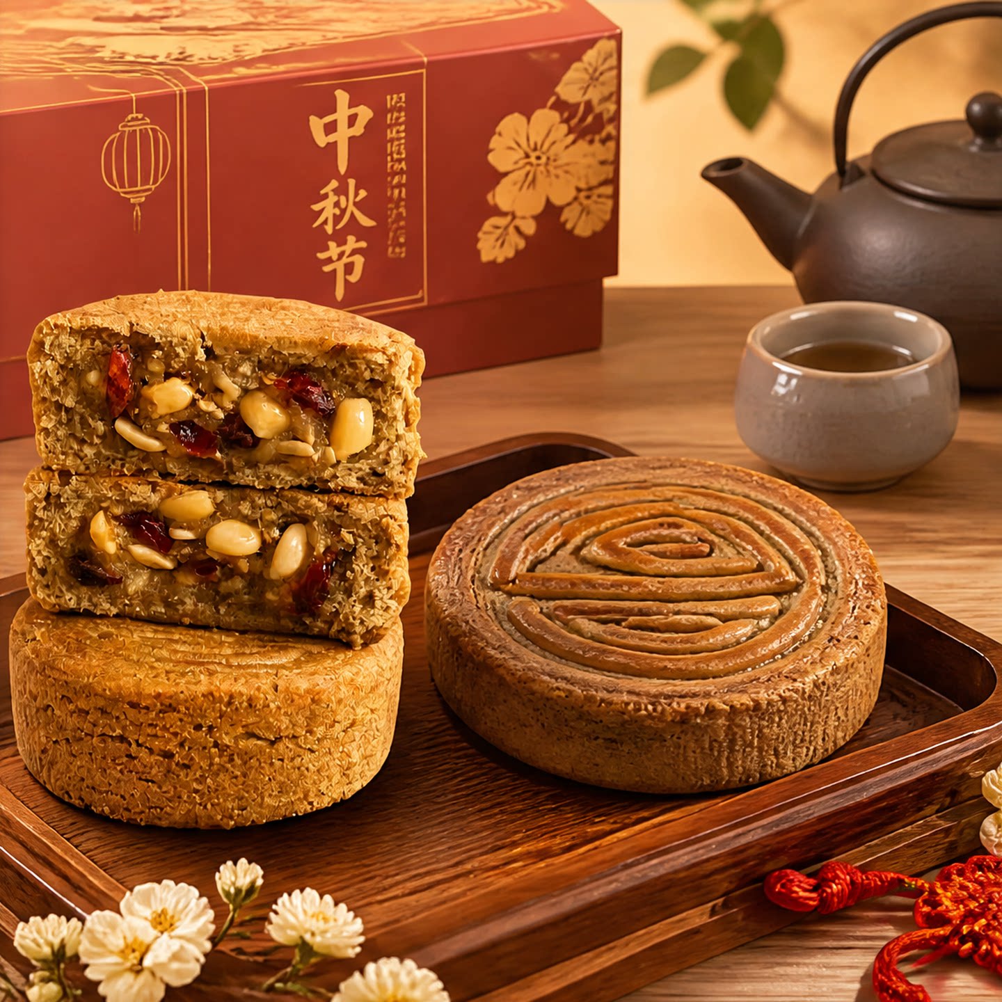 糖尿病人专用零食无加蔗糖荞麦蛋月烧蛋糕月饼糕点中秋月饼无糖精