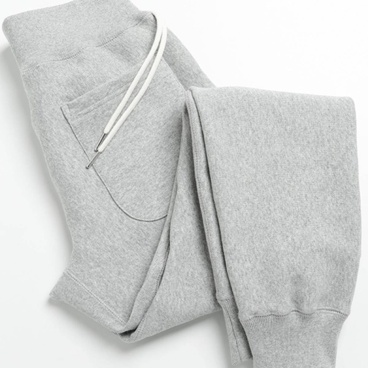 MAROLIO~休闲舒适！重磅纯棉卫裤男束脚加绒加厚百搭冬季运动长裤