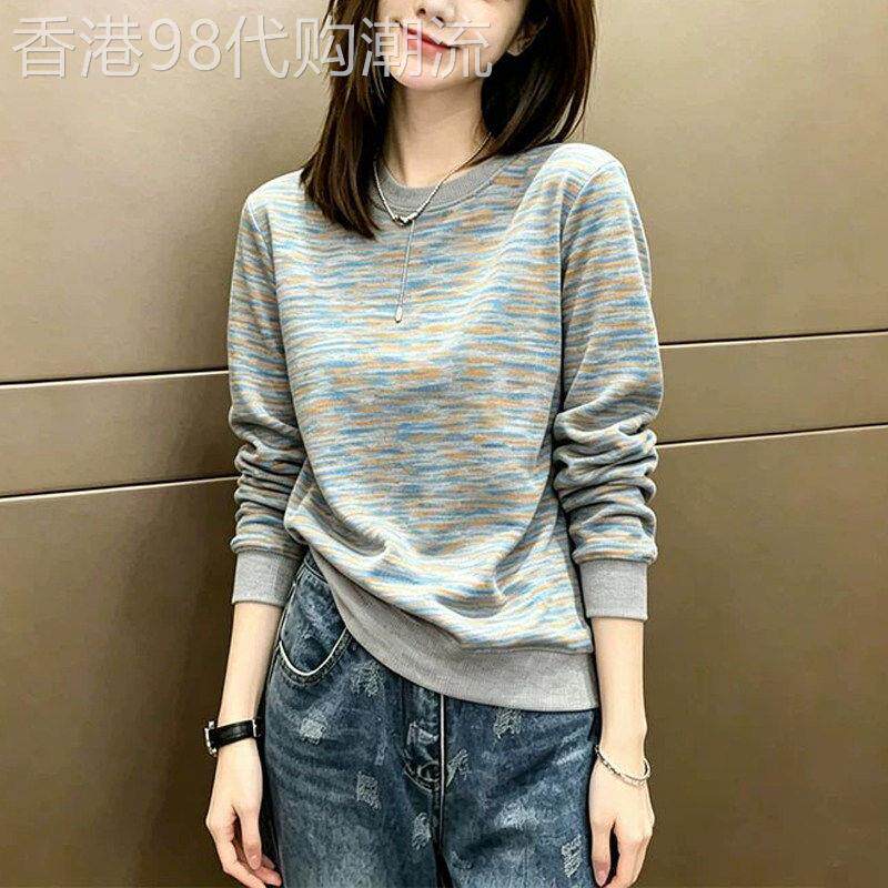 复古碎花无帽外穿卫衣女2026年春秋季新款高级感长袖外套时尚上衣
