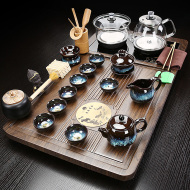 Hộ gia đình nhỏ khay trà hoàn toàn tự động đáy nước sôi tích hợp phòng khách trà bộ hoàn chỉnh bàn trà lớn trà biển bàn trà sắt sơn tĩnh điện bộ ấm trà điện