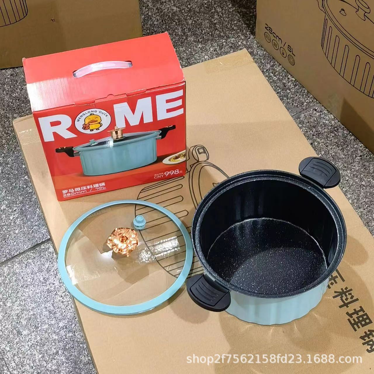 新品罗马微压锅珐琅陶瓷