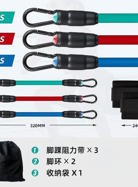 运动健身力量爆发脚踝阻