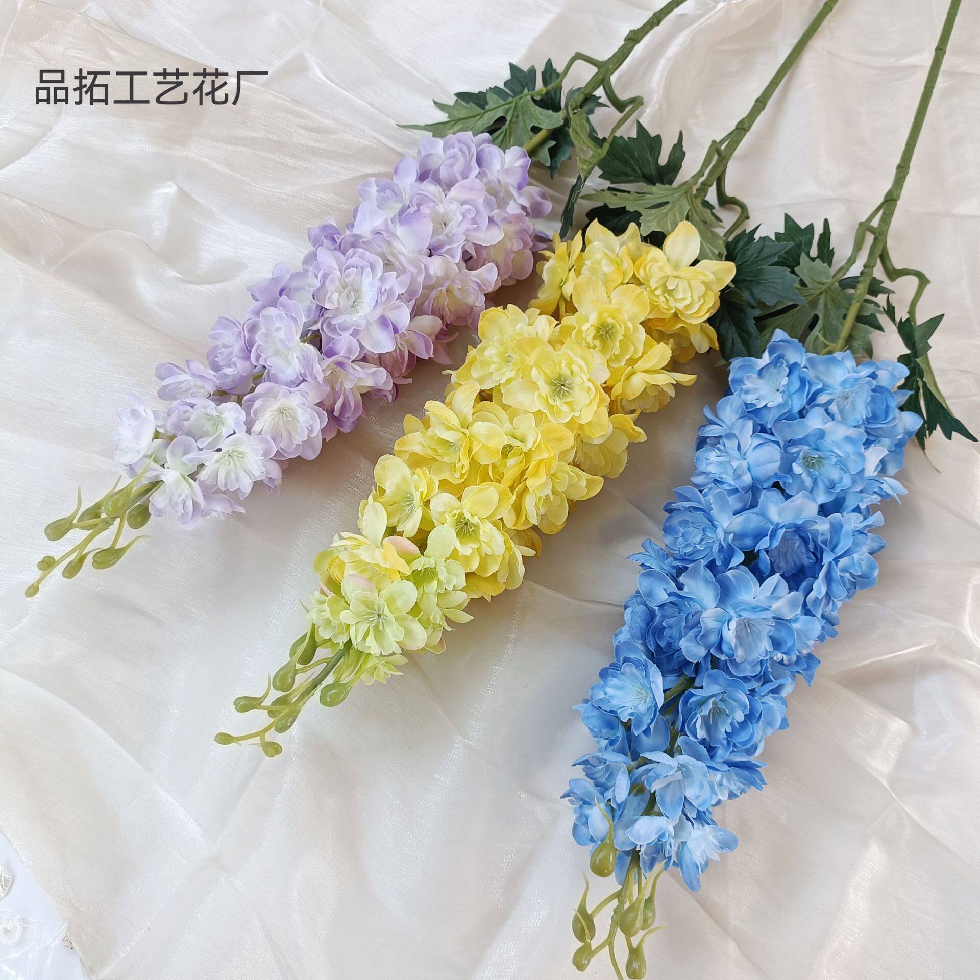 单枝大飞燕仿真花加密草