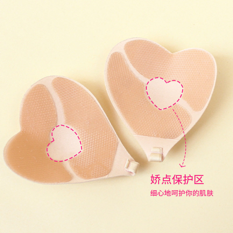 新款爱心形胸贴比基尼泳