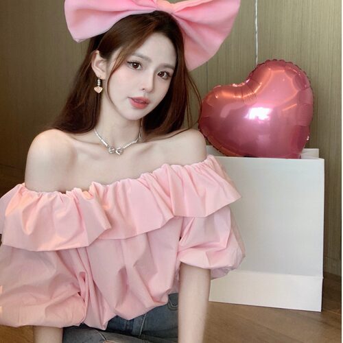 womenclothes短袖辣妹方