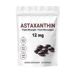 Astaxanthin Softgels 虾青素软胶囊120粒 ASTAXANTHIN