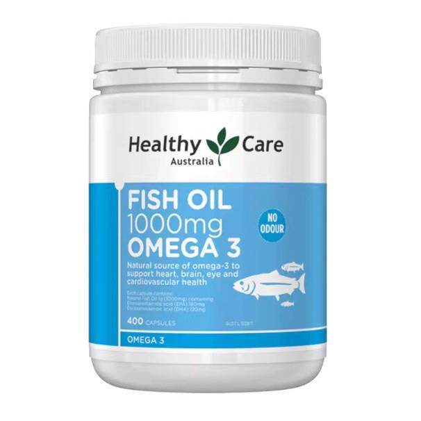 澳洲进口澳世康 Deep Sea Fish Oil HC深海鱼油软胶囊1000mg