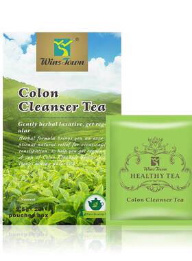 跨境电商Colon cleanser tea support healthy digestion 肠胃茶