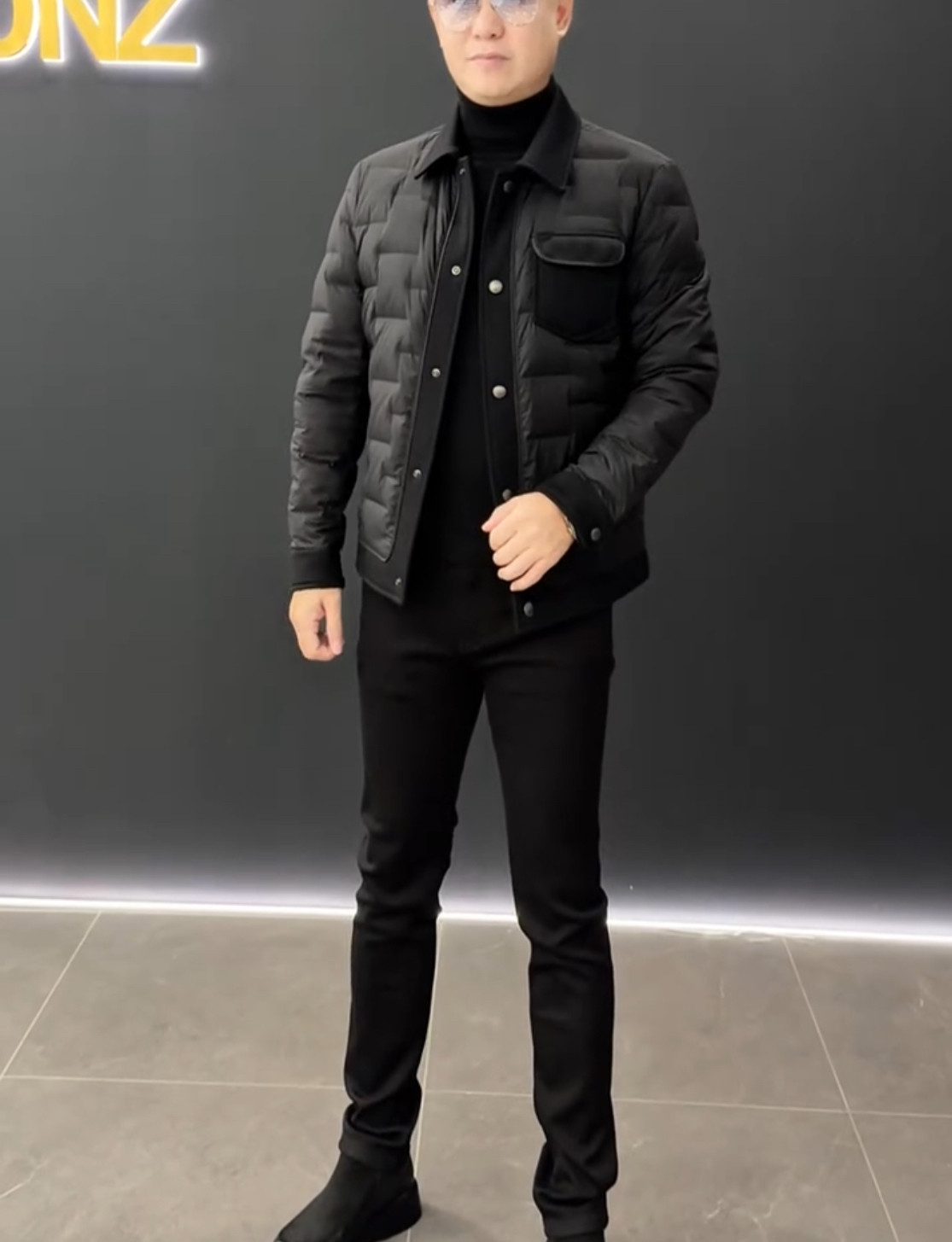 绅度男装轻奢潮流时尚翻领超轻羽绒服休闲百搭保暖夹克外套-24039