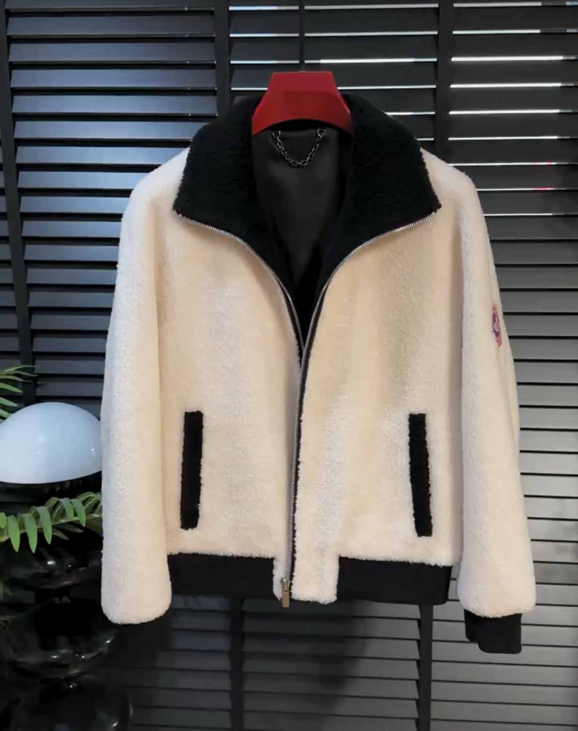 秋冬季高奢款100%羊毛定织外套男款高级衬衫版型羊毛外套潮L25117