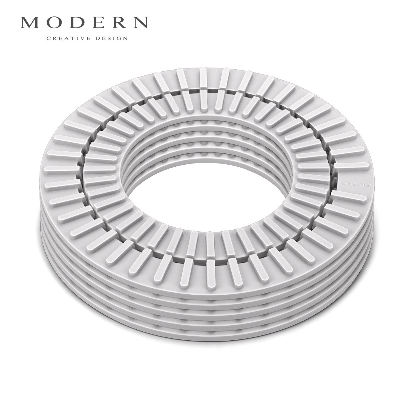 摩登MODERN创意硅胶隔热垫餐桌防烫垫耐高温可进洗碗机锅垫餐具垫