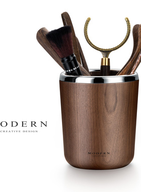 摩登MODERN原创轻奢如意系茶具收纳筒配件茶艺泡茶茶勺茶针养壶笔