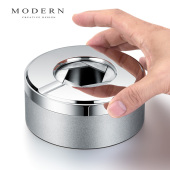 摩登MODERN轻奢个性 潮流雪茄创意烟灰缸大容量防飞灰男士 礼品定制