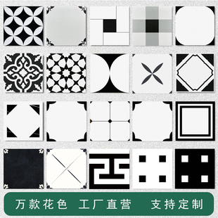 网红娘惹花砖300x300北欧厨房墙砖卫生间瓷砖ins浴室防滑阳台地砖