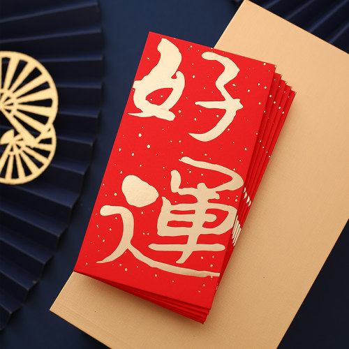 好运连连新款红包封2026创意