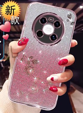 适用华为鼎桥M40手机壳女款智选tdtechm40硅胶保护套TDT一MA01网红高级感5G透明软外壳时尚全包防摔闪闪钻薄O