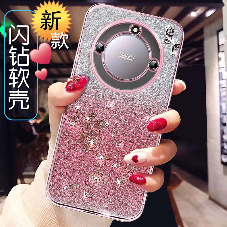 适用荣耀40手机壳女款适