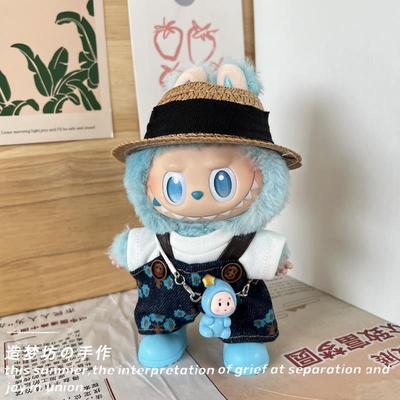 拉布布娃衣labubu公仔衣服POPMART前方高能第三代拉布布忠诚娃衣