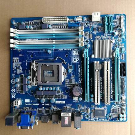 Gigabyte/ B75M-D3H 1155针 DDR3全固态四插槽带HDMI B75主板