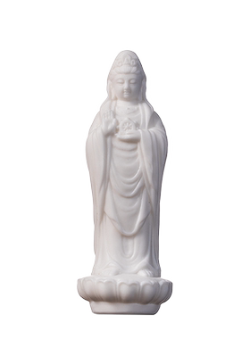 陶瓷摆件随身小佛像南海观音