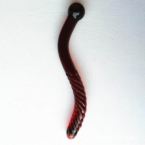 Glass-made femalemasturbation toy fake phallus adult product