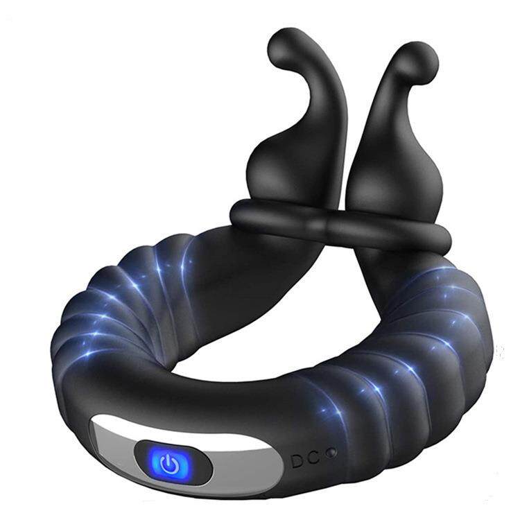 A vibration-stimulating ring that acts on the clitoris