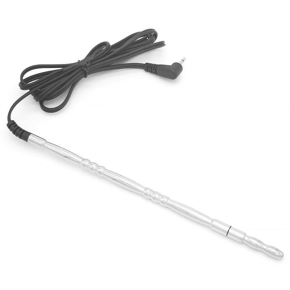 Male penis electric shock punishment toy urethral dilator