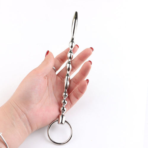 Male sex toy long horse eye urethral stick sex toy stainles