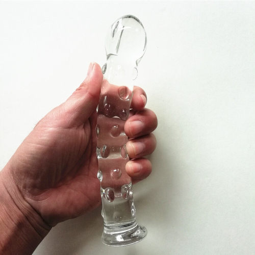 Female crystal dildo, anal plug, female utensil, transparen