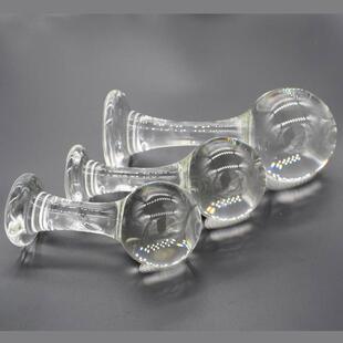 A glass-made anus used as a masturbation toy