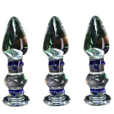 A glass-made anus used as a masturbation toy