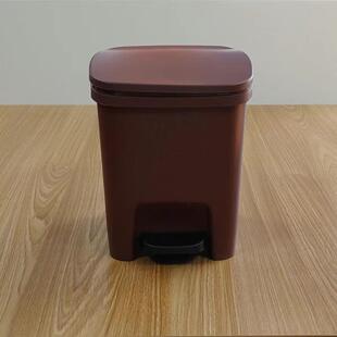 脚踏式 卫生桶客厅 卡通网红色个性 创意垃圾桶家用卧室可爱带盖式