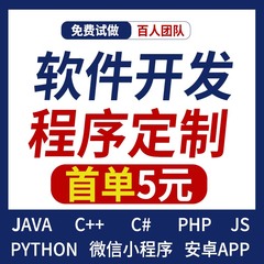 软件开发定制做网站建设小程序JAVAPHP编程计算机安卓手机app微信