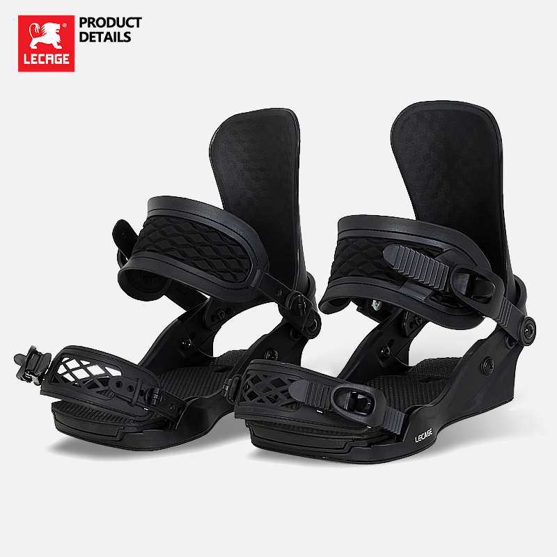 乐凯奇专业快穿单板滑雪板固定器