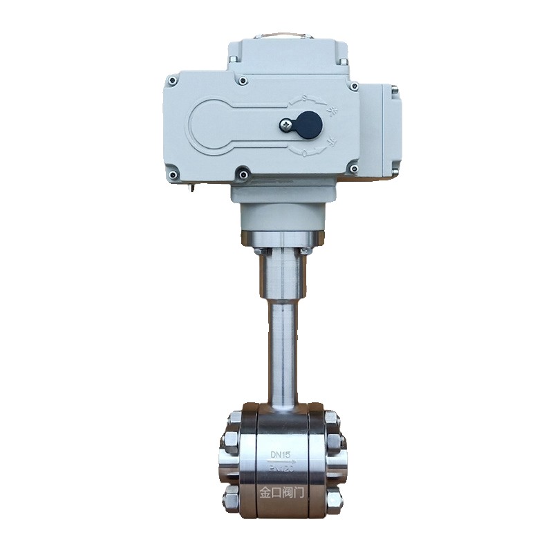 DQ961F-16P低温电动焊接球阀304不锈钢-196℃带液氮液氧LNG用