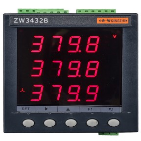 清志仪器Zw3414/B/D/3415B/3430B/3431B/3432B/Bt电源表盘安装表
