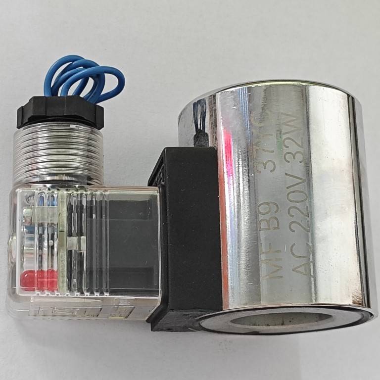 Mfz9液压电磁阀线圈内孔直径23.7高53长Ycb 32W 24V 220V