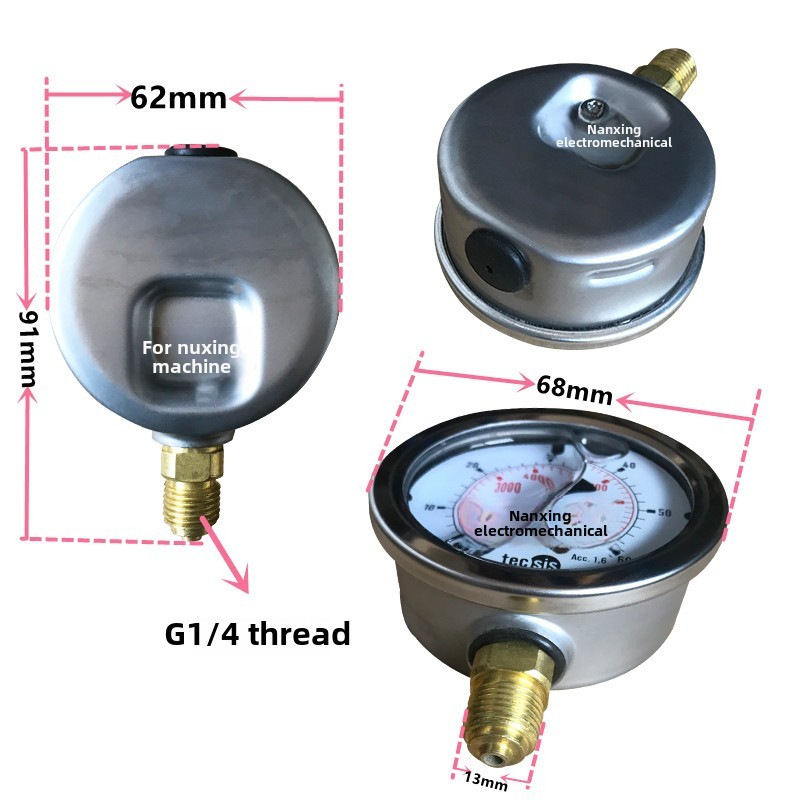 Tecsis Tektronix压力表P1453海天臻德秘密注塑机专用液压表带支