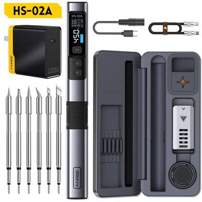 Soldering Stand Toolbox for FNIRSI HS-02 with solder wire