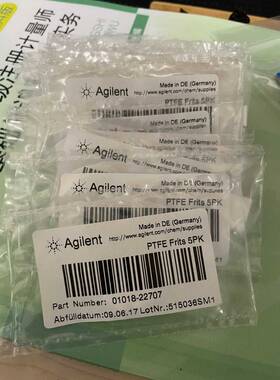 原装安捷伦PFTE液相过滤白头01018-22707,Agilent HPLC&LCMS
