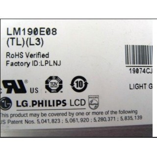 LM190E08 LTM190ET01 LTM190EX-L31 M190G01 MT190EN