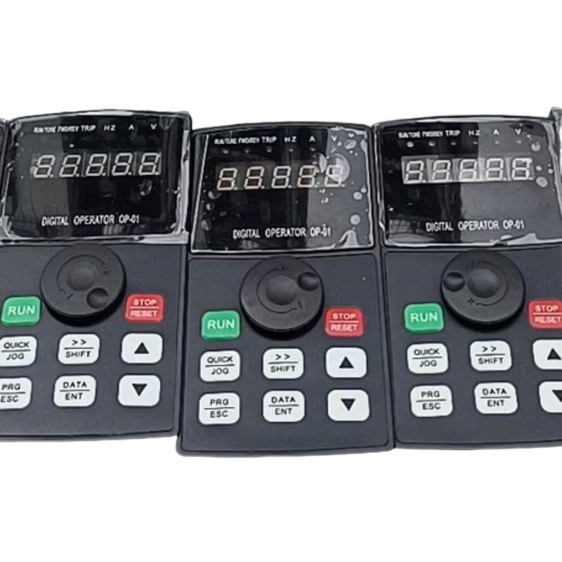 安瑞吉变频器面板E6DF控制按键操作键盘显示屏DIGITAL OPERATOR