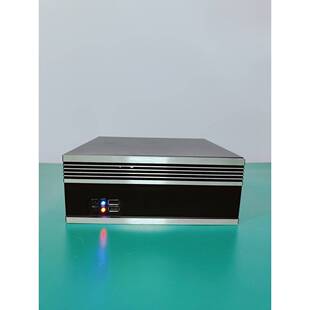 Mini Itx机箱超小型铝合金面板紧凑型便携式工业计算机主机壁挂式