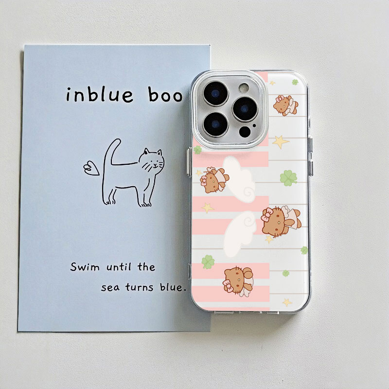 粉色钢琴键kitty猫手机壳