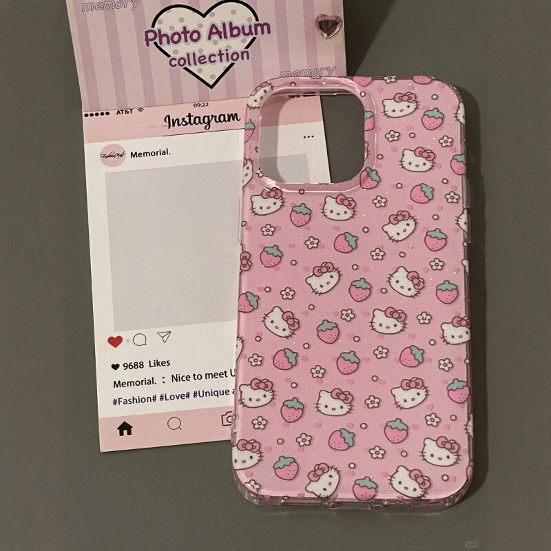卡通可爱kitty猫手机壳