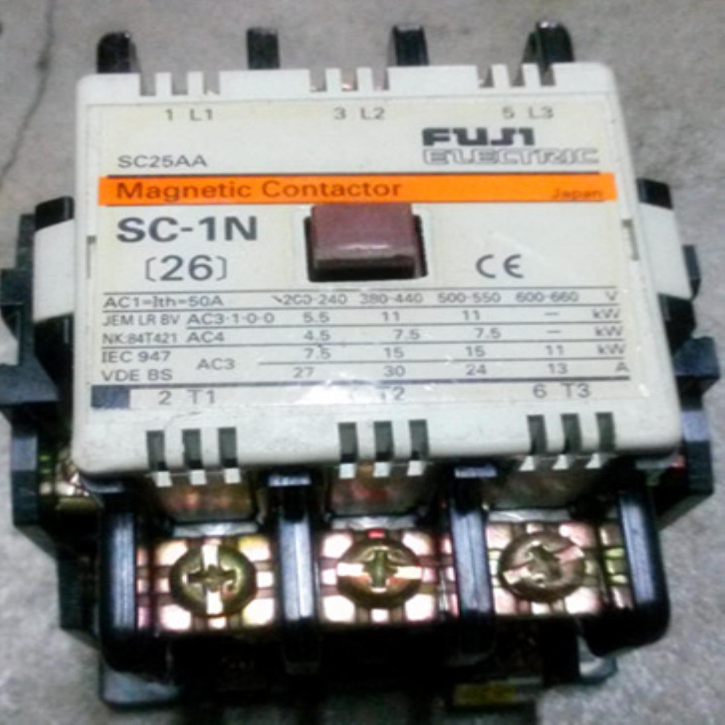 隆兴原装正品富士FUJI交流接触器SC-1N26AC220V现货供应*