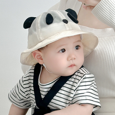 云艾熊纯棉渔夫帽盆帽