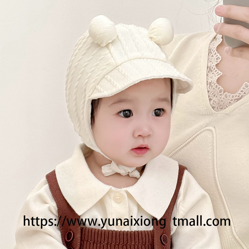 婴儿帽子春秋款新生宝宝